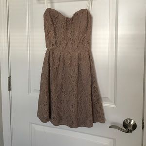 Lace floral dress
